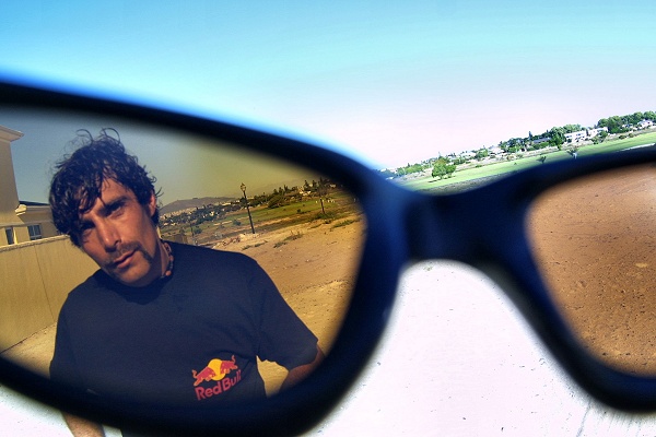Reflection in sunglasses